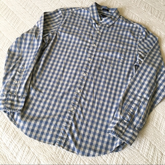 NWT J.Crew Gingham Slim Fit Flex Casual Shirt - Picture 1 of 7